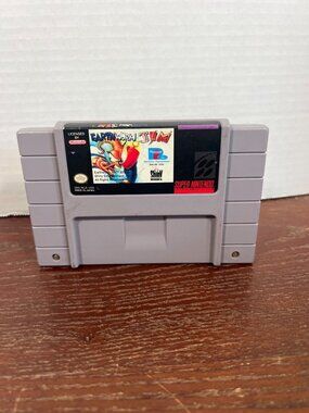 Earthworm Jim Super Nintendo SNES Game Cartridge Shiny Entertainment 1994